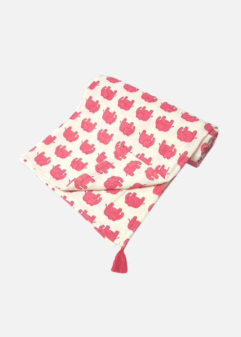 Baby Muslin Swaddle Blanket Hathi March